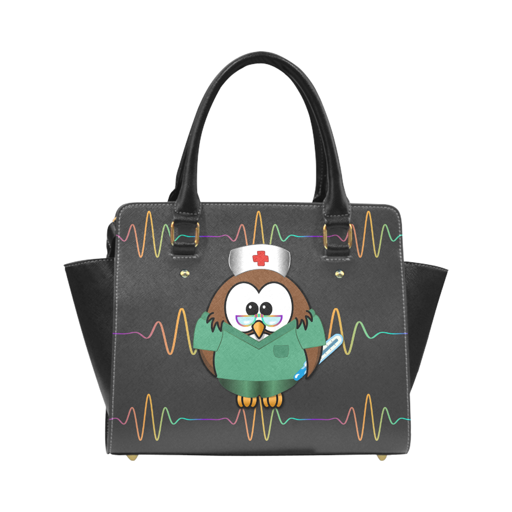 nurse owl handbag Classic Shoulder Handbag (Model 1653)