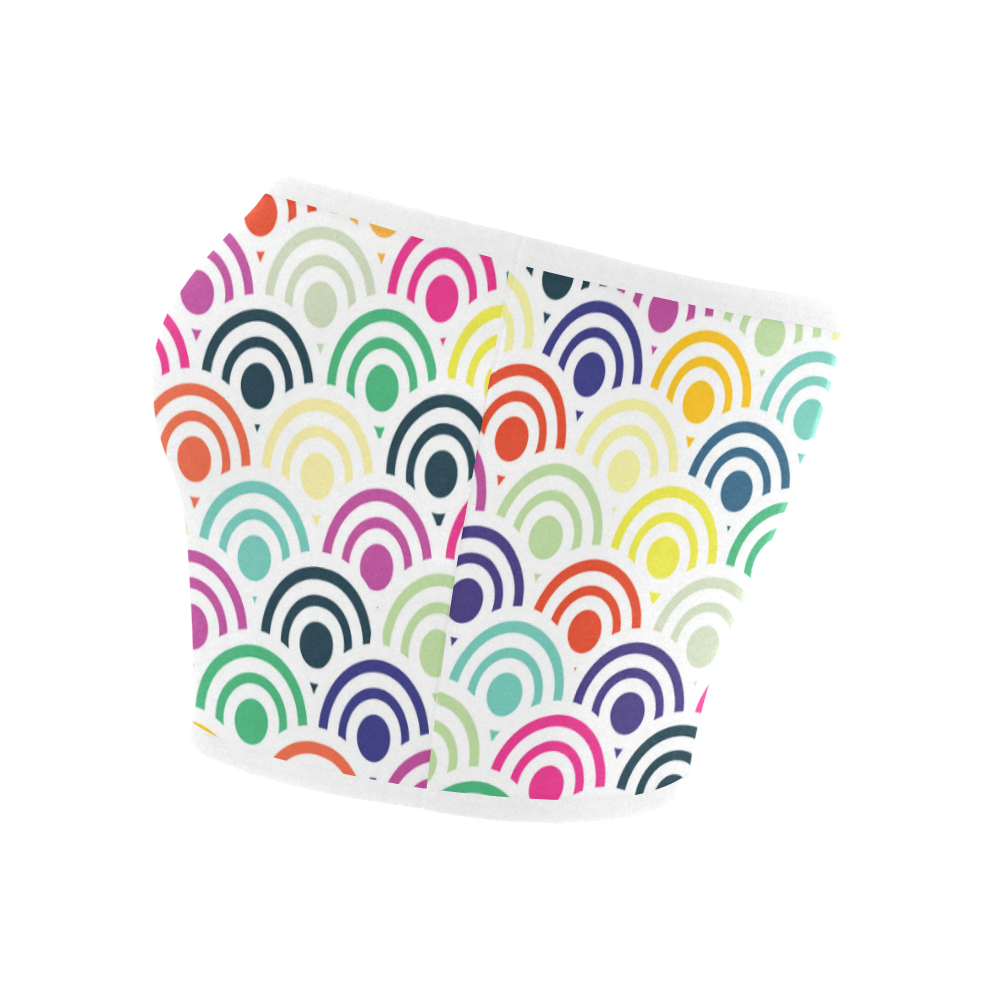 Colorful Circles II Bandeau Top