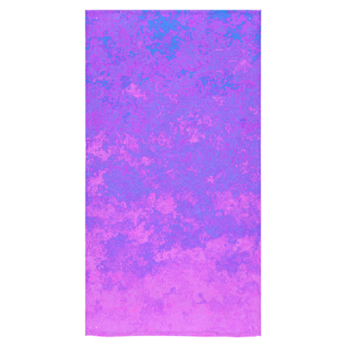 Blue/Purple/Pink Abstract Bath Towel 30"x56"