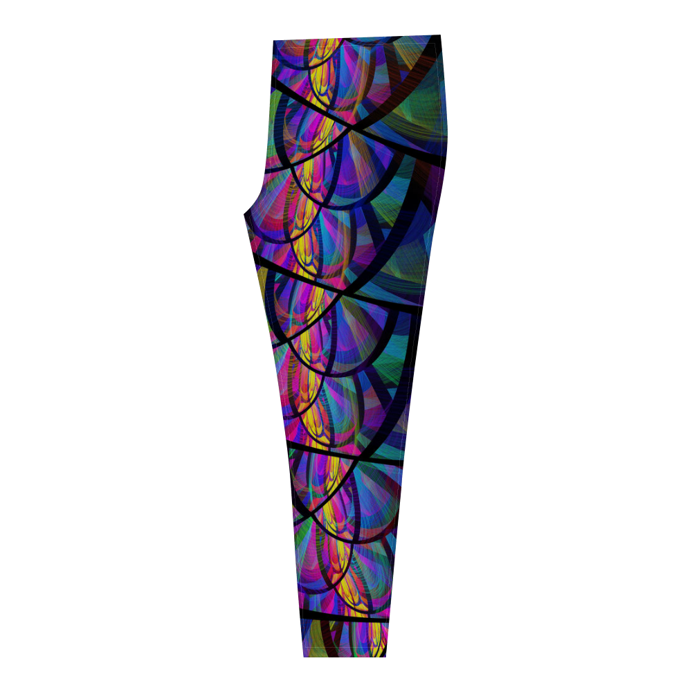 Stained Glass Cassandra Women's Leggings (Model L01)