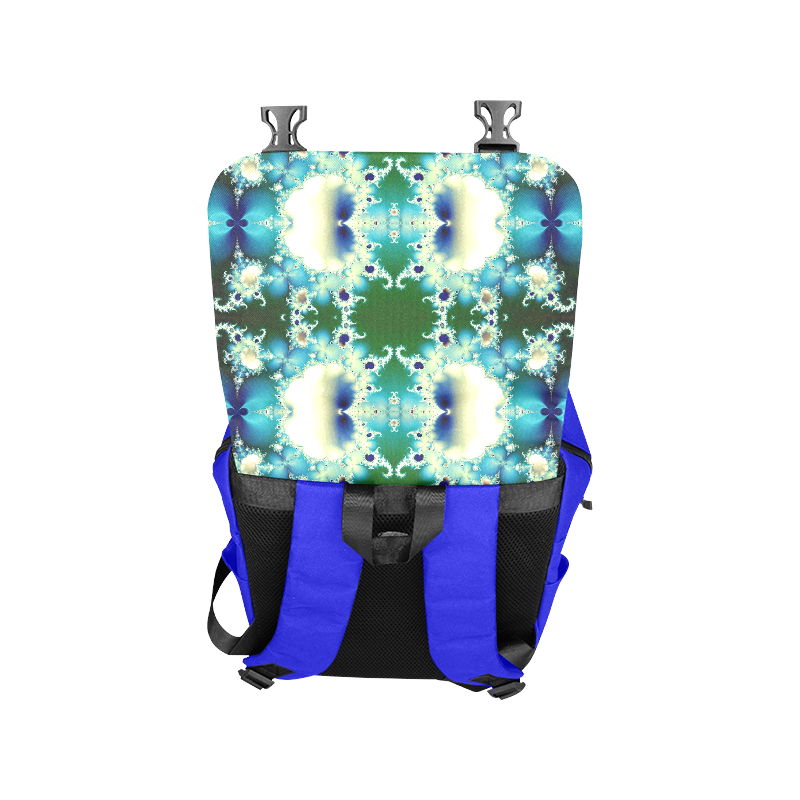 Ice Princess Fractal Abstract Casual Shoulders Backpack (Model 1623)