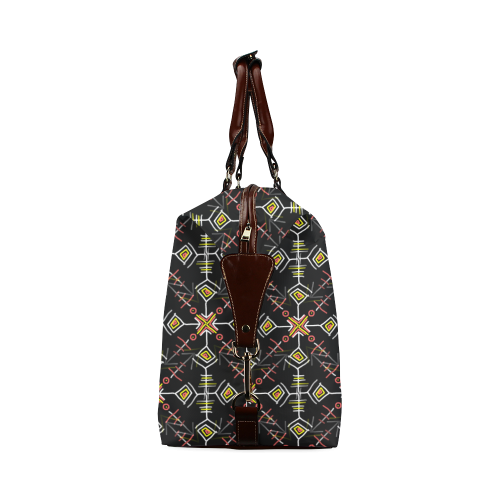 Black Festival Pattern (Tribal) Classic Travel Bag (Model 1643)