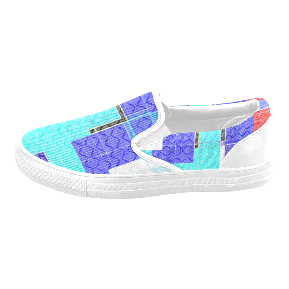 TechTile #5 - Jera Nour Women's Unusual Slip-on Canvas Shoes (Model 019)