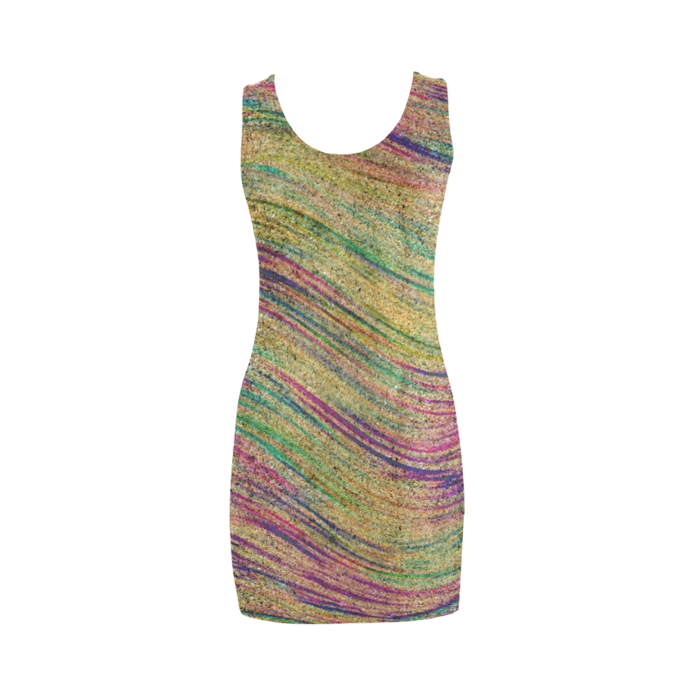sand undulations dress Medea Vest Dress (Model D06)