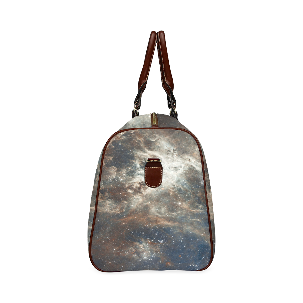 Galactic Dust Waterproof Travel Bag/Small (Model 1639)