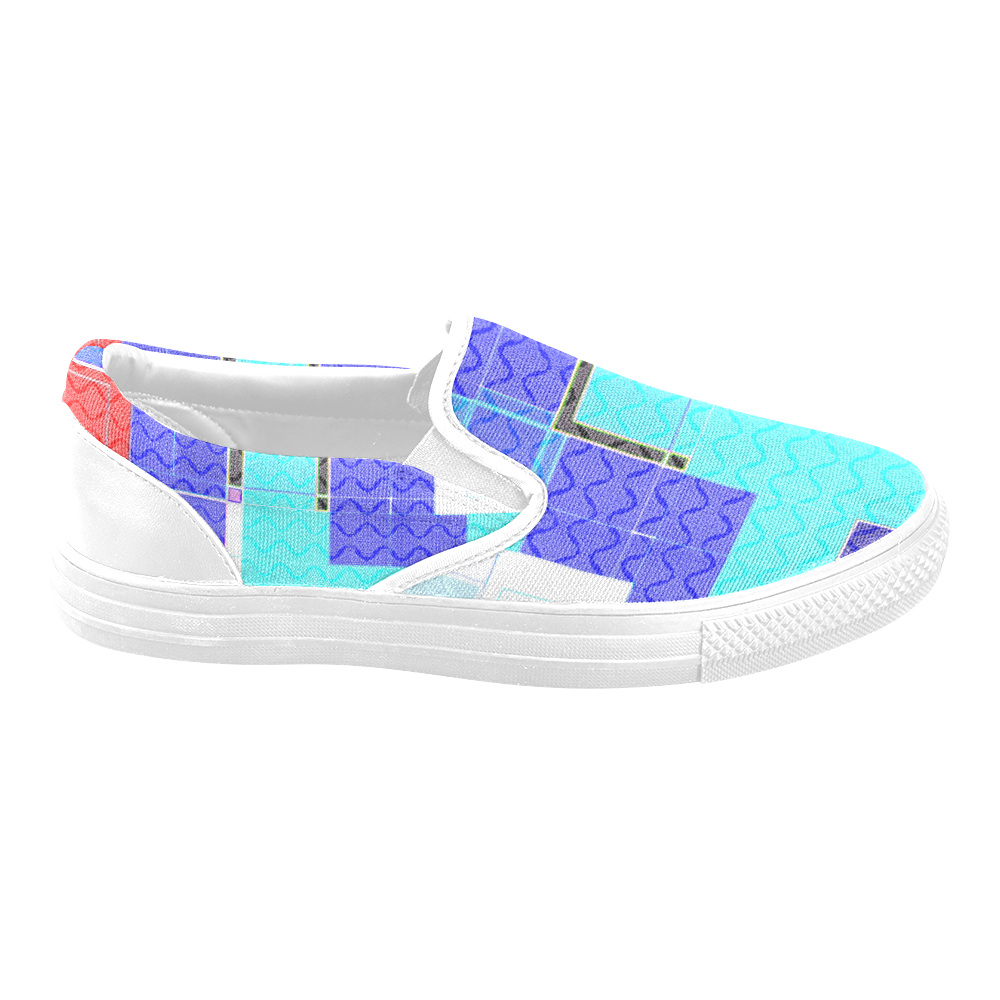 TechTile #5 - Jera Nour Women's Unusual Slip-on Canvas Shoes (Model 019)