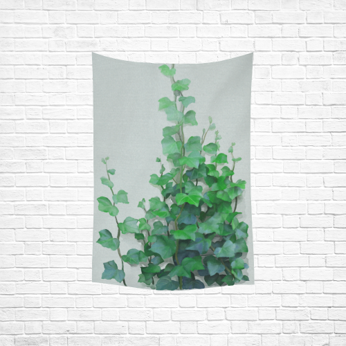 Vines, climbing plant Cotton Linen Wall Tapestry 40"x 60"