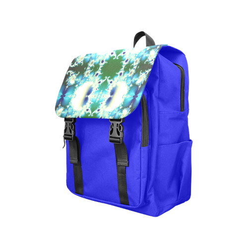 Ice Princess Fractal Abstract Casual Shoulders Backpack (Model 1623)