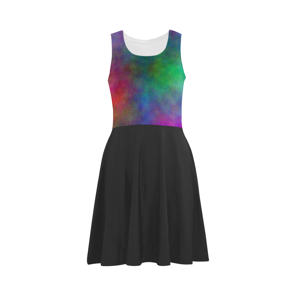 Universal Love (with black skirt) Atalanta Sundress (Model D04) | ID ...