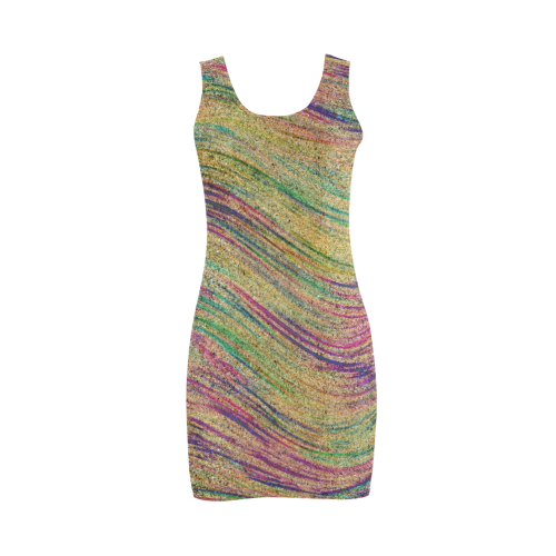 sand undulations dress Medea Vest Dress (Model D06)