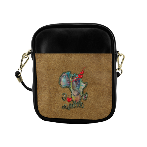 I love africa Sling Bag (Model 1627)