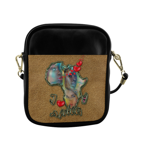 I love africa Sling Bag (Model 1627)