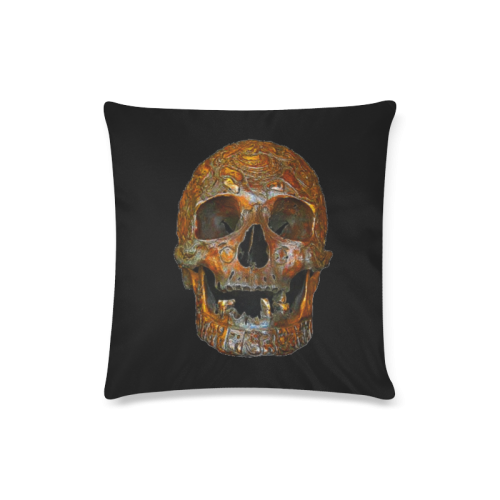 Hell's Knight Custom Zippered Pillow Case 16"x16"(Twin Sides)