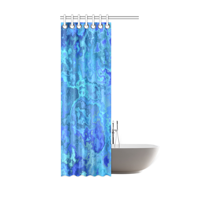 blue reef Shower Curtain 36"x72"