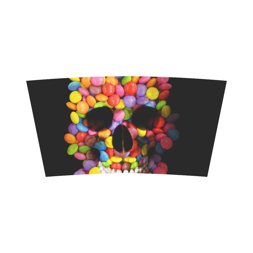 Halloween Candy Sugar Skull Bandeau Top