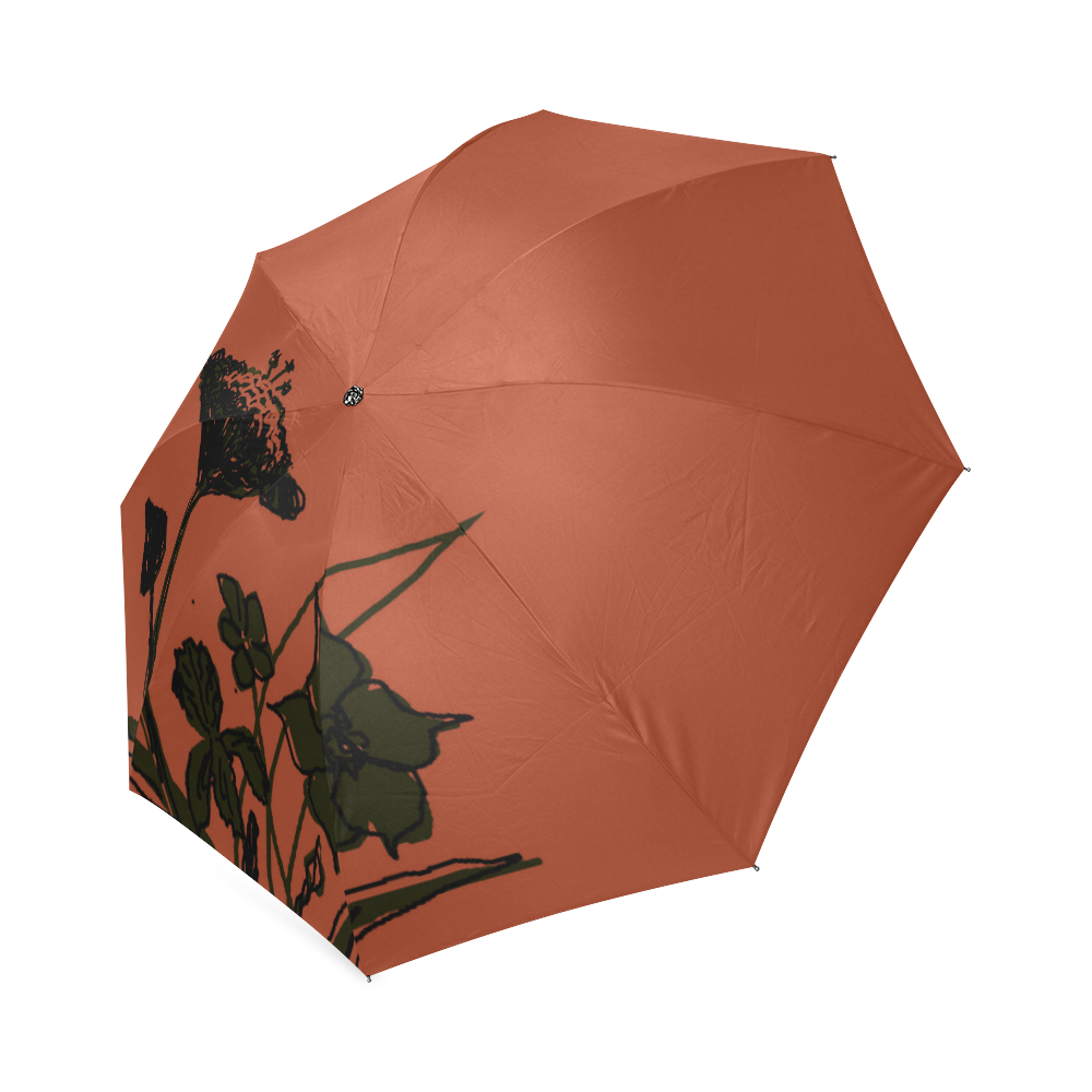 copper garden by rokinronda Foldable Umbrella (Model U01)