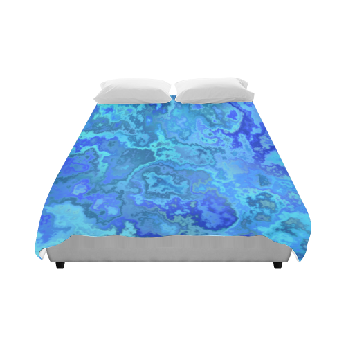 blue reef Duvet Cover 86"x70" ( All-over-print)