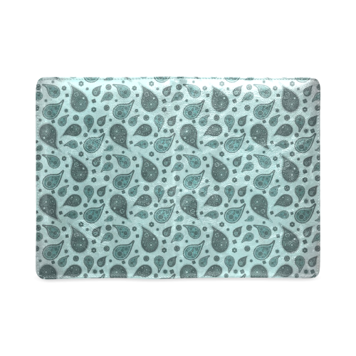 vintage paisley aqua Custom NoteBook A5