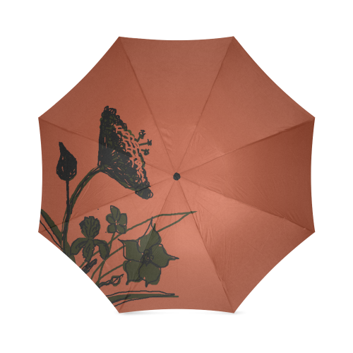 copper garden by rokinronda Foldable Umbrella (Model U01)