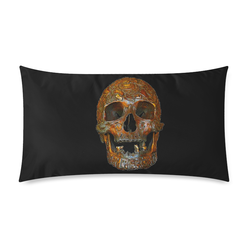Hell's Knight Rectangle Pillow Case 20"x36"(Twin Sides)