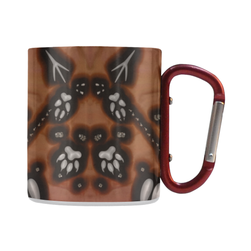 Footprints from several animals Classic Insulated Mug(10.3OZ)