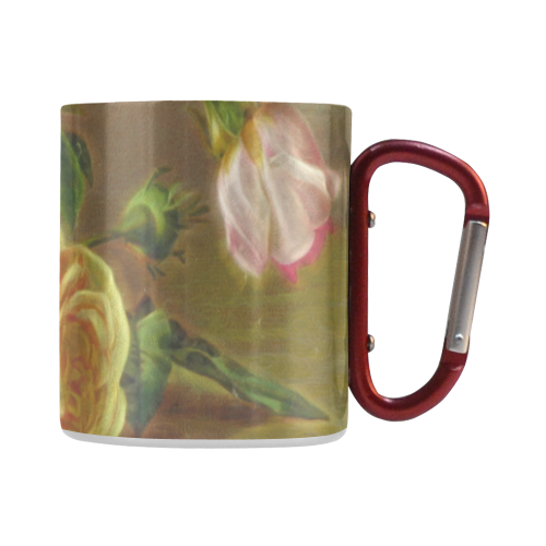 A Rose Is A Rose Is A Rose Classic Insulated Mug(10.3OZ)