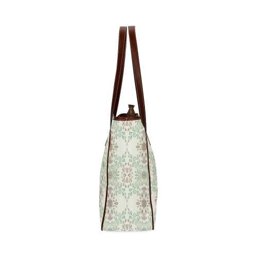 Green ornament Classic Tote Bag (Model 1644)