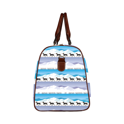 Standard Manchester Terriers Rockin The Rockies Waterproof Travel Bag/Small (Model 1639)