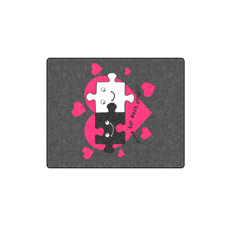 Jigsaw in Love Blanket 40"x50"