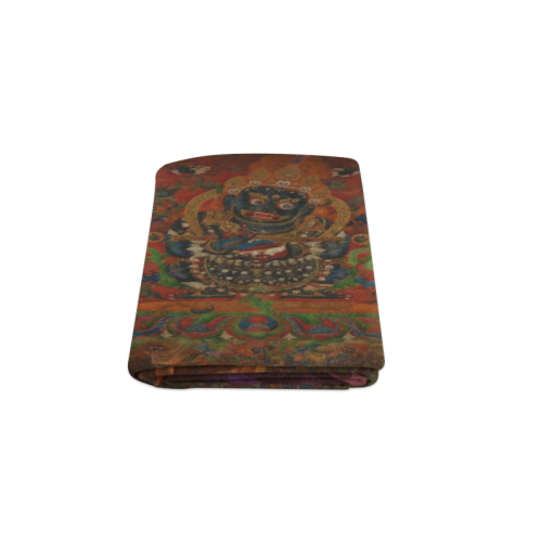 Tibetan Buddhism Mahakala Blanket 50"x60"