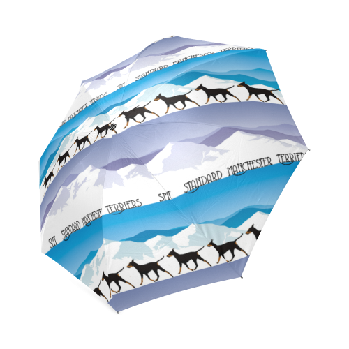 Standard Manchester Terriers Rockin The Rockies Foldable Umbrella (Model U01)