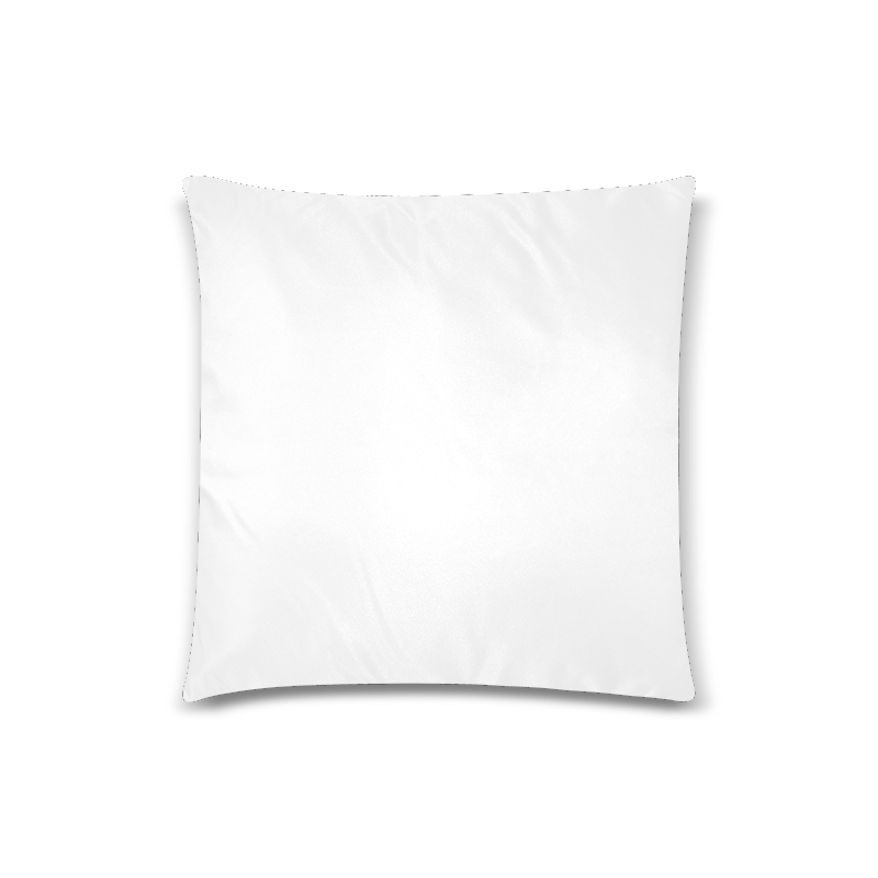 Sunburst, Abstract Peach Cream Orange Star Quilt Custom Zippered Pillow Case 18"x18" (one side)