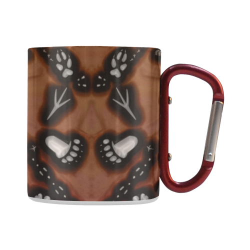 Footprints from several animals Classic Insulated Mug(10.3OZ)