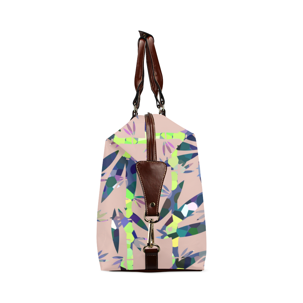Bamboo Leaves Classic Travel Bag (Model 1643)
