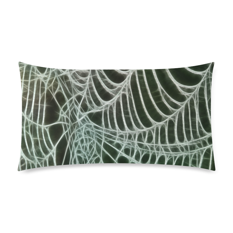 Spiders Net Rectangle Pillow Case 20"x36"(Twin Sides)