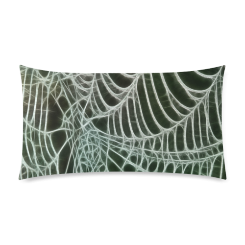 Spiders Net Rectangle Pillow Case 20"x36"(Twin Sides)
