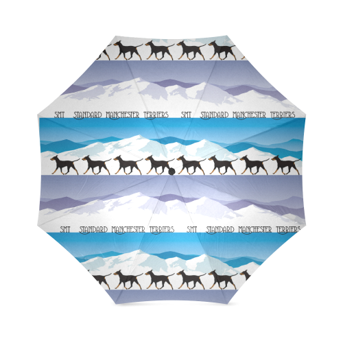 Standard Manchester Terriers Rockin The Rockies Foldable Umbrella (Model U01)