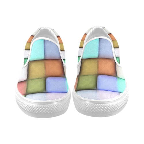 TechTile #4 - Jera Nour Men's Unusual Slip-on Canvas Shoes (Model 019)
