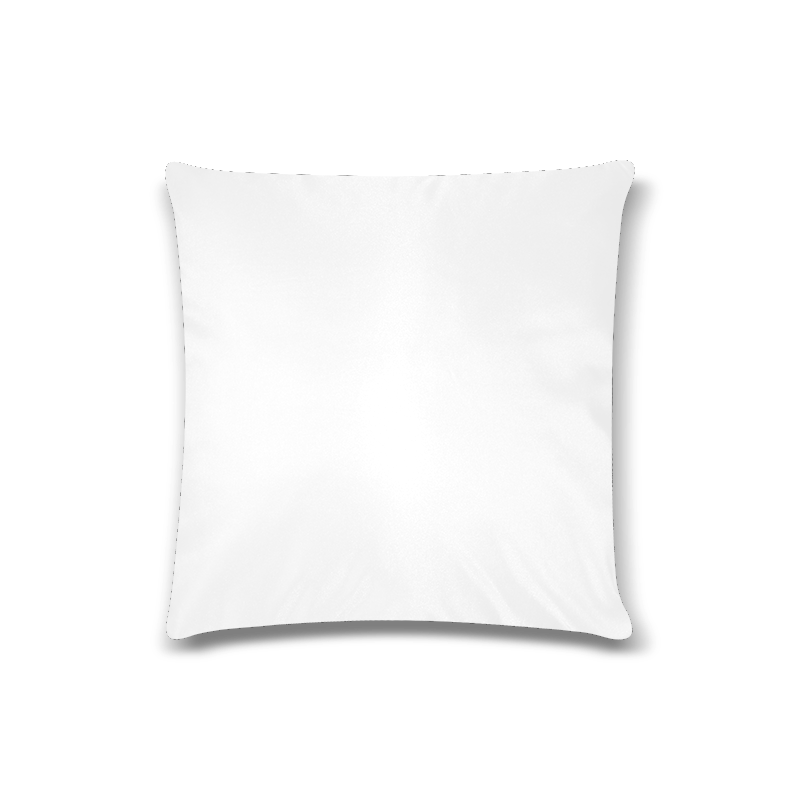 Sunburst, Abstract Peach Cream Orange Star Quilt Custom Zippered Pillow Case 16"x16" (one side)