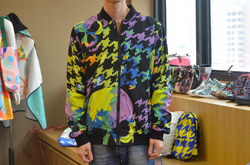 All Over Print Bomber Jacket for Men/Large Size (Model H19)