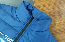 Men's Stand Collar Padded Jacket (Model H41)