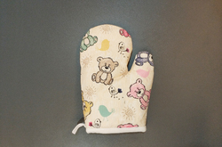 Linen Oven Mitt (One Piece)