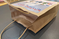 Kraft Paper Shopping Bag (One-Sided Printing)