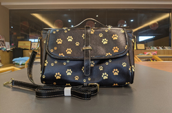 Multi-Function Leather Satchel-Black (Model 1739)