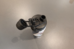 Insulated Water Bottle with Dual-Use Lid (18oz)