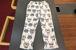 Men's Coral Fleece Pajama Trousers (Model L76)