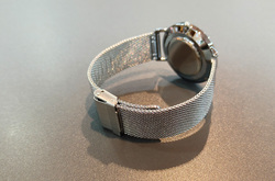 Men's Steel Bracelet Watch Without Numbers