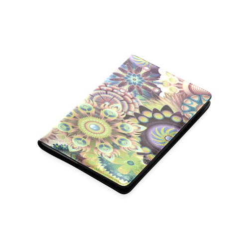 Flowering Fractal Green Whimsy Custom NoteBook A5