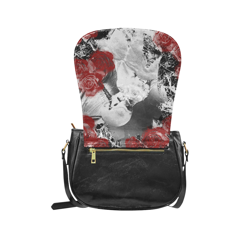 The Kiss of the Death Classic Saddle Bag/Large (Model 1648)