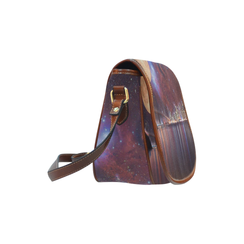 Strange Skies Saddle Bag/Large (Model 1649)